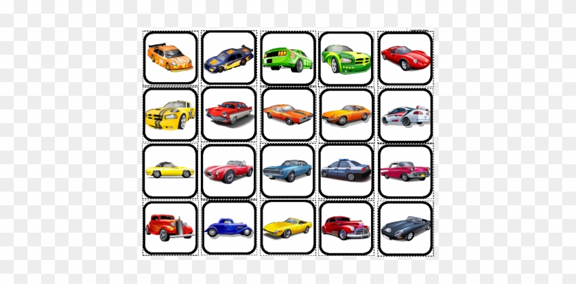 "cars" Picture Game For Autism - Cars Memory #1614303