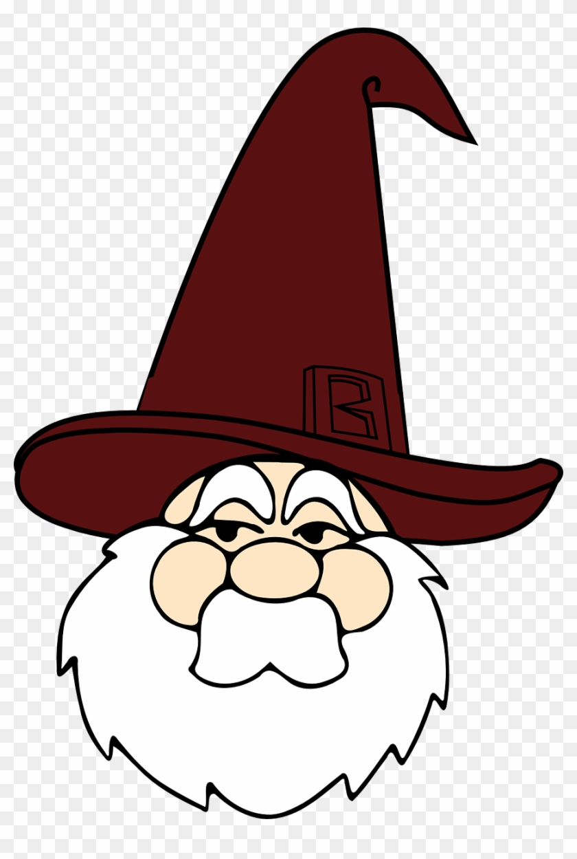 Wizard,red,hat,free Vector Graphics,free Pictures, - Free Drawing Of Santa Claus #1614397