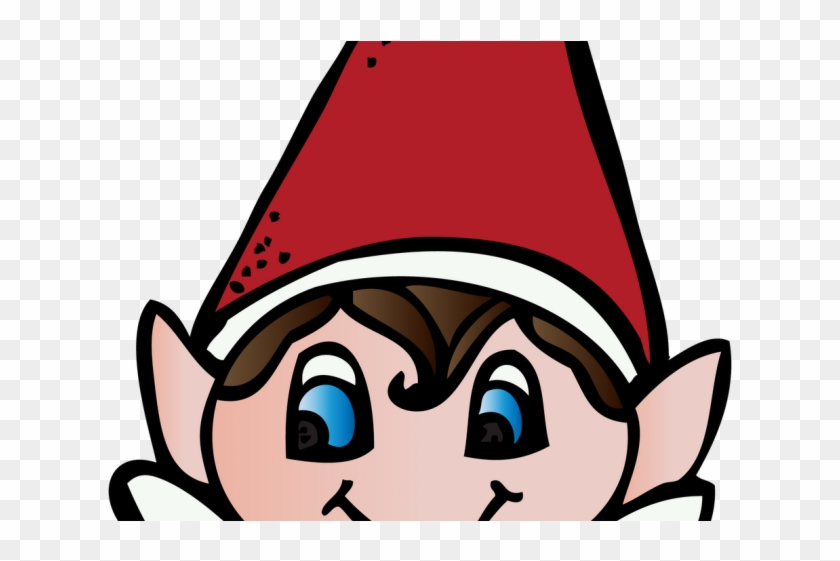 Pointed Ears Clipart Red Hat - Elf On The Shelf Clipart Png #1614398
