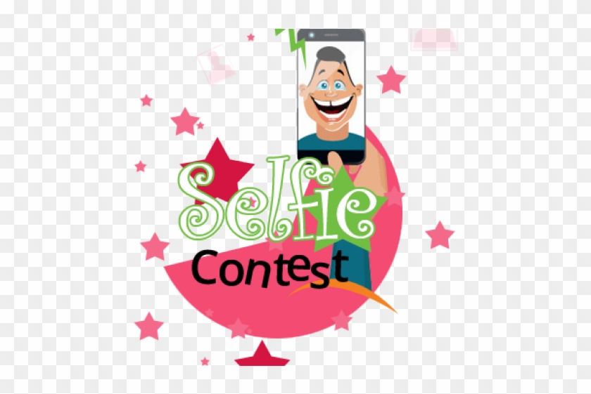 Selfie Clipart Selfie Contest - Cartoon #1614404