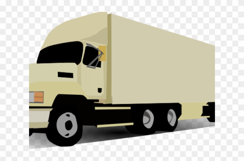 Crash Clipart Semi Truck - 18 Wheeler Clip Art #1614467