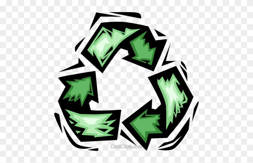 Recycle Symbol Royalty Free Vector Clip Art Illustration - Recycle Symbol Royalty Free Vector Clip Art Illustration #1614481
