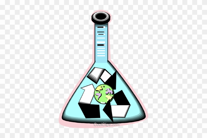 Test Tube Recycle Symbol Royalty Free Vector Clip Art - Illustration #1614483
