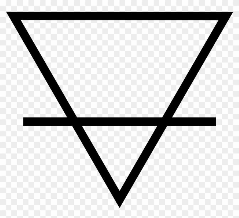 Alchemy Earth Symbol - Alchemical Symbol For Earth #1614555