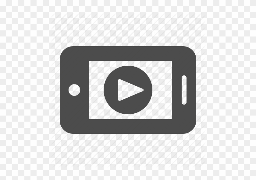 Video Icon Clipart Vedio - Mobile Video Icon Png #1614673