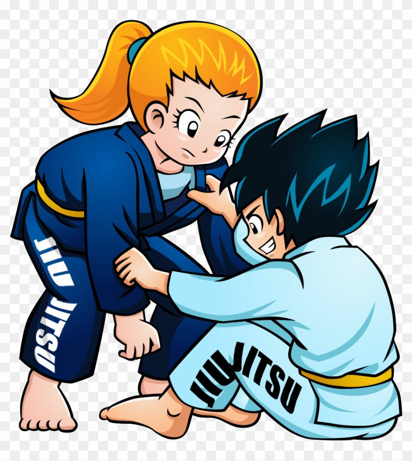 Kids Brazilian Jiu Jitsu Ufa Grandparents Clip Art - Kids Jiu Jitsu Clip Art #1614704