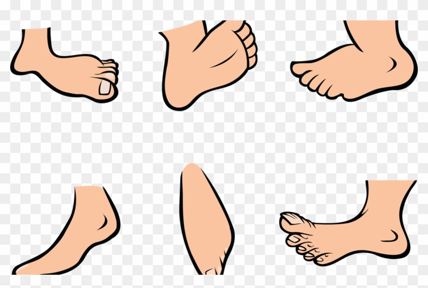 Animated Feet Clipart - Feet Cartoon #1614720