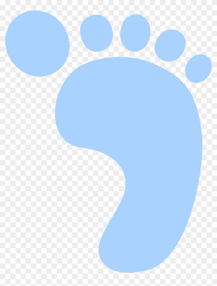 Footprint Toes Barefoot - Pezinho De Bebe Png #1614739