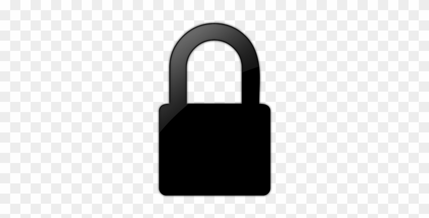 Clip Art Free Download Lock Transparent Black - Secure Socket Layers #1614981