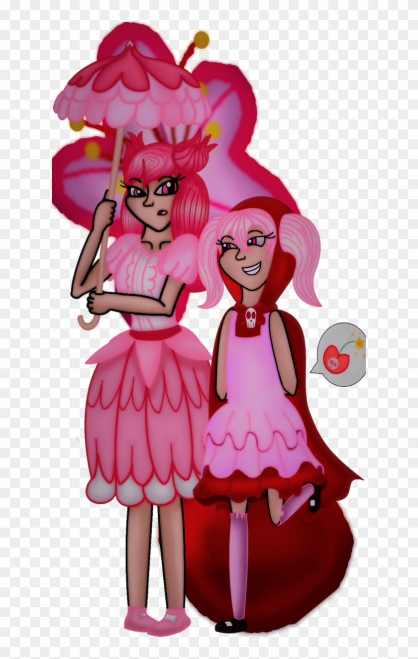 Cherry Blossom And Cherry Cookie By Maccagemdiamond - Cartoon #1615103