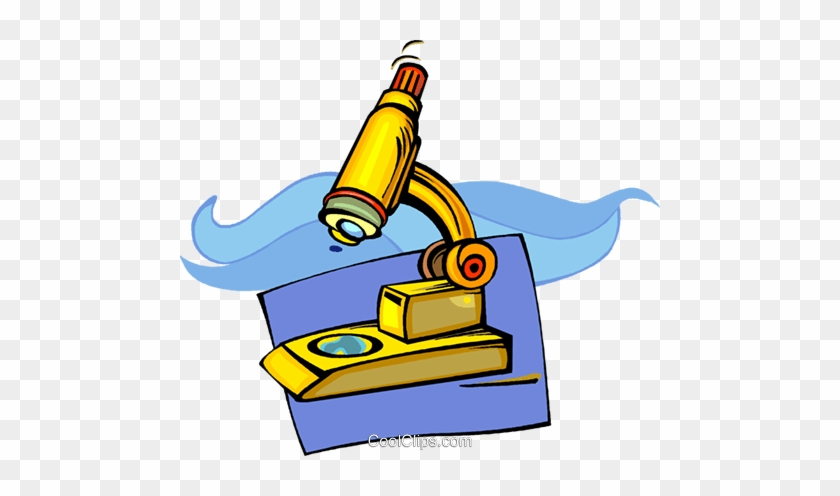 Science, Microscope Royalty Free Vector Clip Art Illustration - Science, Microscope Royalty Free Vector Clip Art Illustration #1615234
