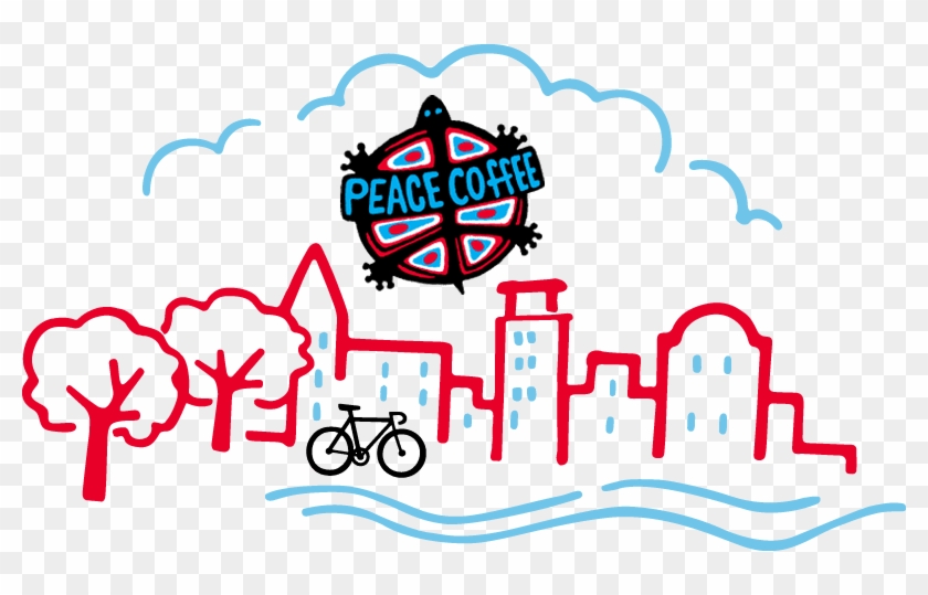Illustration Of Peaceful Minneapolis Cityscape - Illustration Of Peaceful Minneapolis Cityscape #1615284