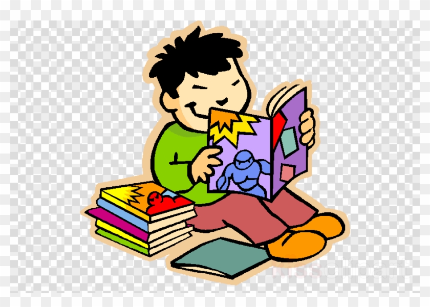 Reading A Book Clipart Reading Book Clip Art - Everybody Reading In Class #1615335