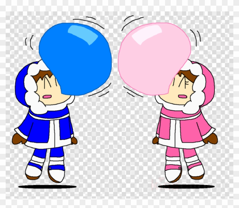 Bubble Gum Clipart Chewing Gum Bubble Gum - Popo Ice Climbers Manga #1615371