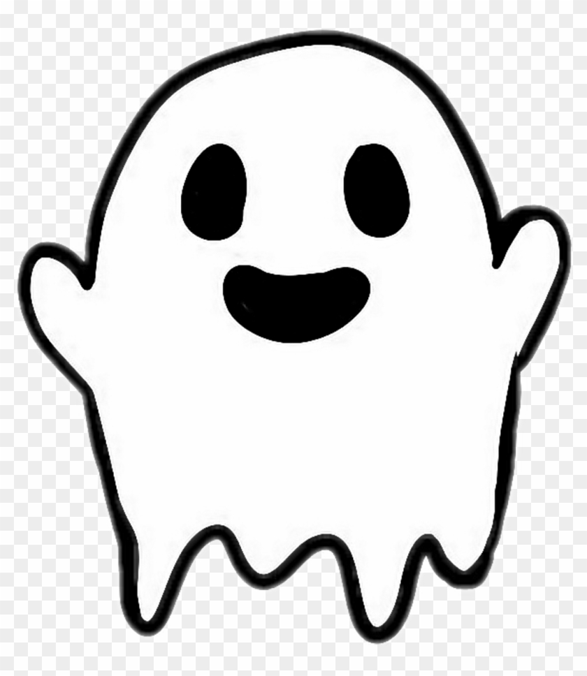 Freetoedit Cute Kawaii Ghost Fear Boo Halloween - Imagenes Tumblr Para Sticker #1615466