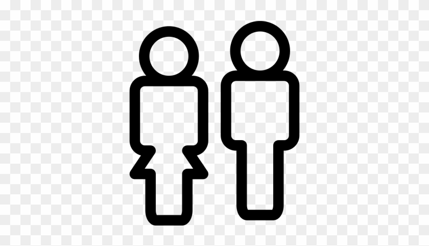 Unisex Bathroom Sign Vector - Unisex Bathroom Sign Vector #1615533