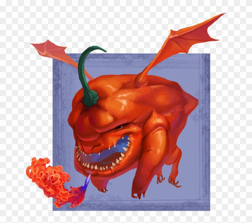 Habanero Dragon By Phill-art - Illustration #1615592