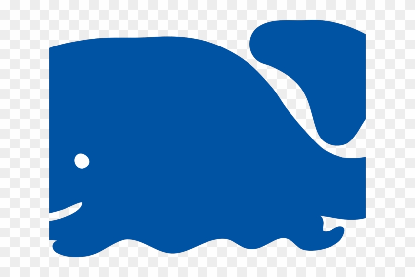 Blue Whale Clipart Immense - Whale Cartoon #1615681