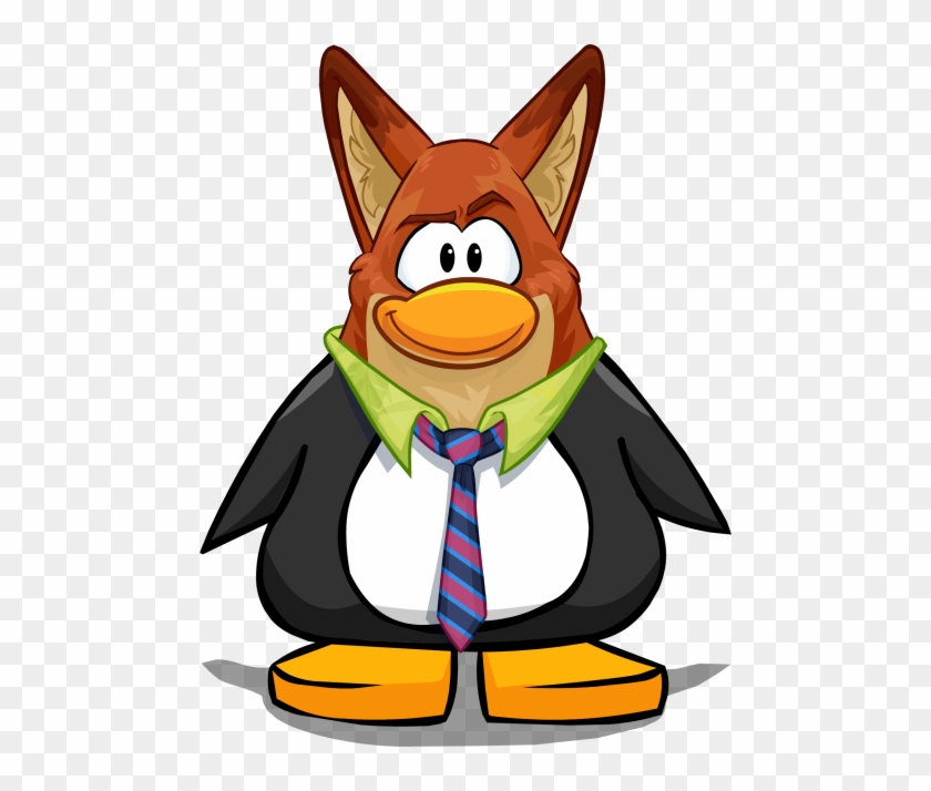 Free Png Download Nick Wilde Club Penguin Png Images - Club Penguin With Scarf #1615905