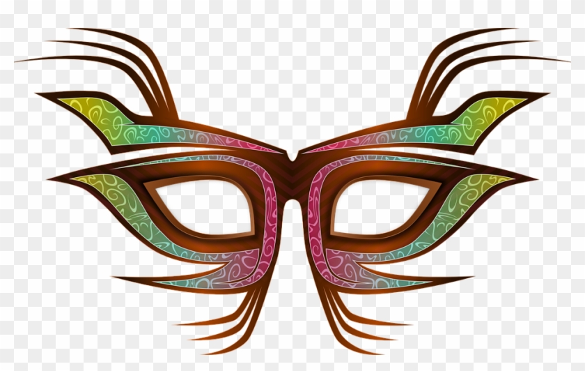 Mask Eyes Anonymous - Party Mask Clip Art #1616103