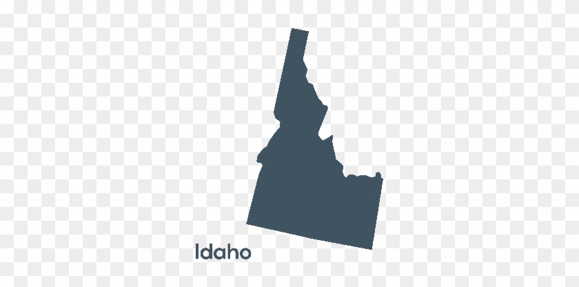 U - S - States - Shapes And Names - Idaho - Clipart - Clipart Idaho #1616106