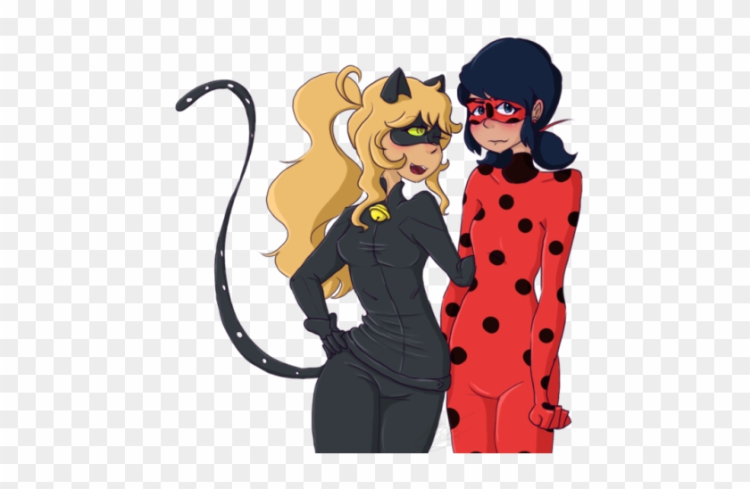 Miraculous Ladybug Tumblr - Ladybug X Female Cat Noir #1616155