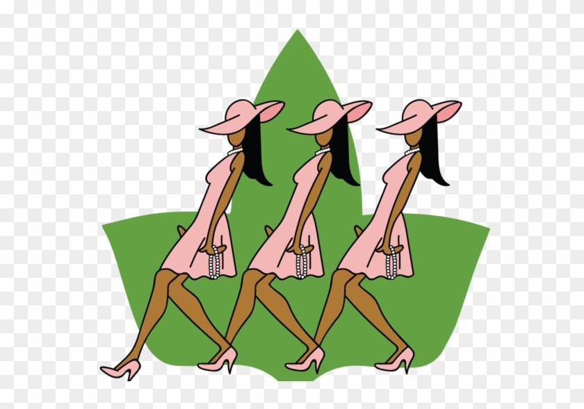 753 X 524 15 - Alpha Kappa Alpha Cartoon #1616300