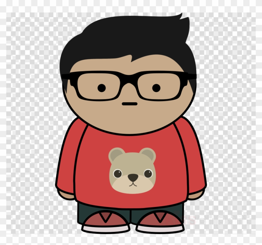 Cartoon Boy With Glasses Clipart Glasses Clip Art - Man Clipart #1616425