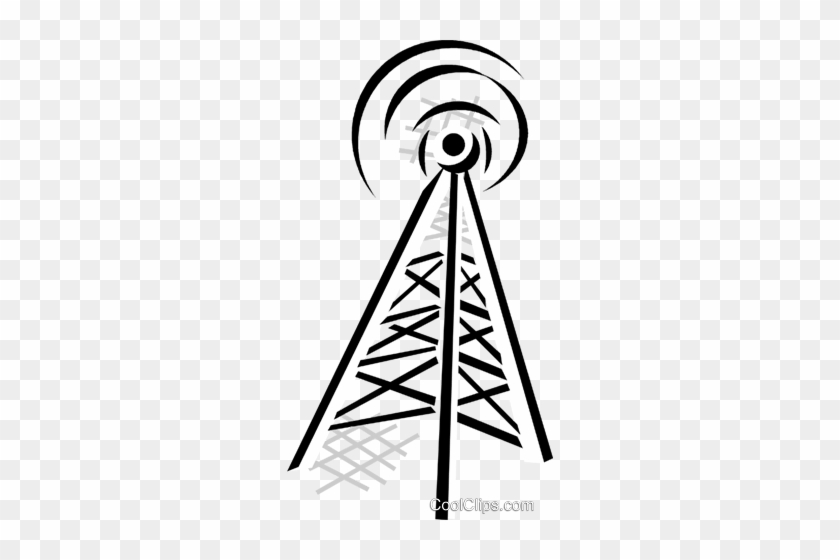Towers Clipart Telecommunication - Communication Tower Clipart Png #1616576