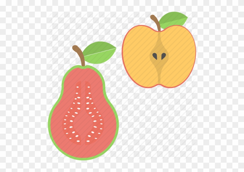 Guava Clipart Pear - Illustration #1616615