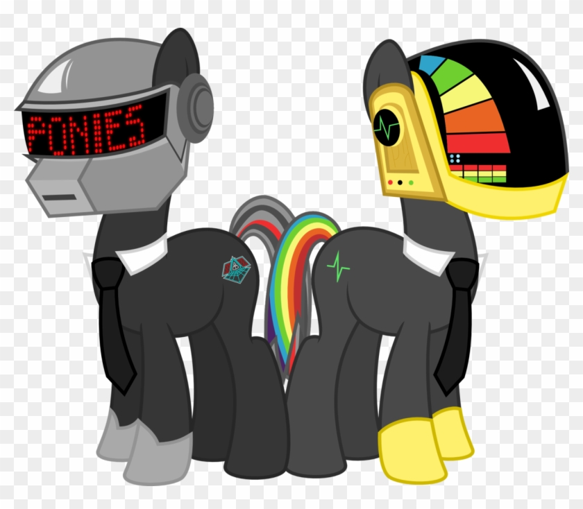 Tacobender, Cutie Mark, Daft Punk, Guy Manuel De Homem - Daft Punk My Little Pony #1616642