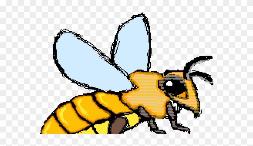 Heh Clipart Bee - Honeybee #1616672