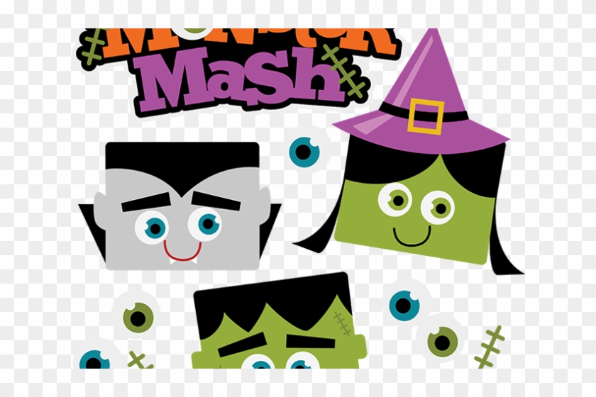 Cookie Monster Clipart Halloween - Monster Mash Clipart #1616689