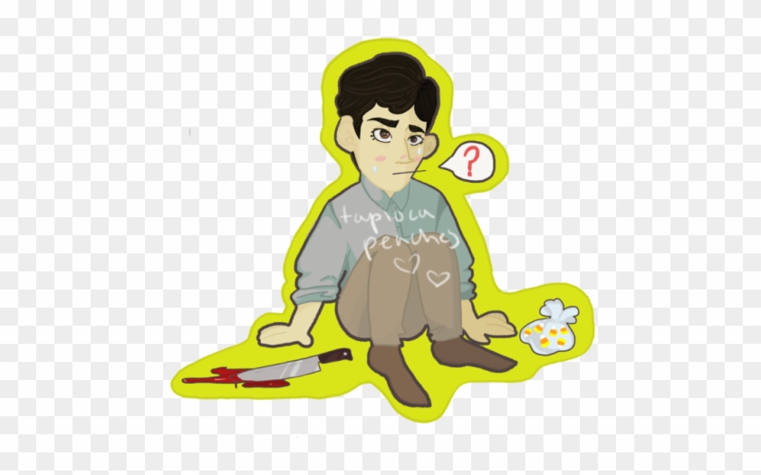 Actor Clipart Psycho - Sitting #1616753
