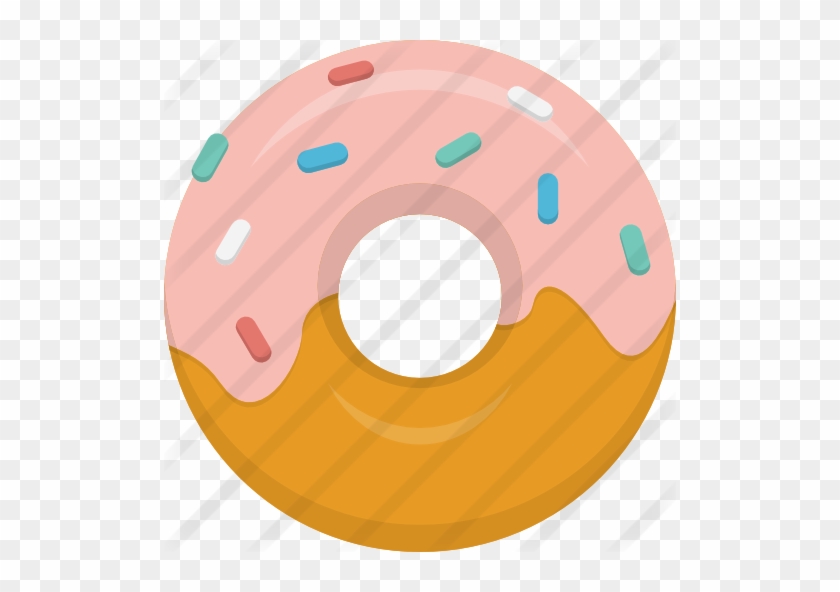 Doughnut Free Icon - Transparent Background Donut Png #1616810