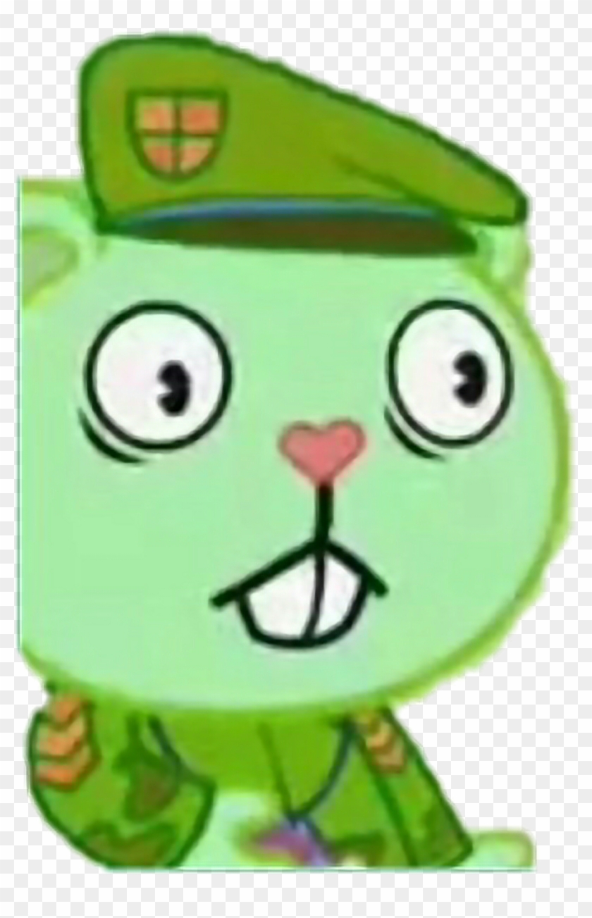 Htf Sticker - Happy Tree Friends Flippy #1616867