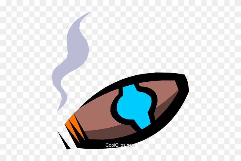 Cigar Royalty Free Vector Clip Art Illustration - Illustration #1616903