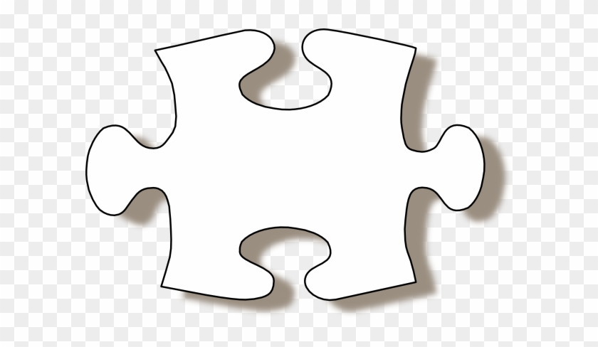 Like This - - White Puzzle Piece Png #1617066