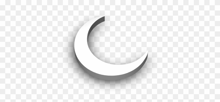 More Free Moon And Stars Black And White - White Crescent Moon Png #1617104