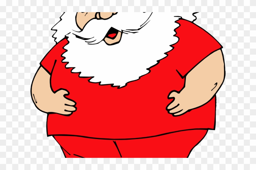 Santa Claus Clipart Mrs Claus - Santa Without Hat Clipart #1617237