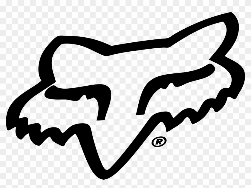 Fox Logo Png White - Logo Fox Racing Vectoriel #1617240