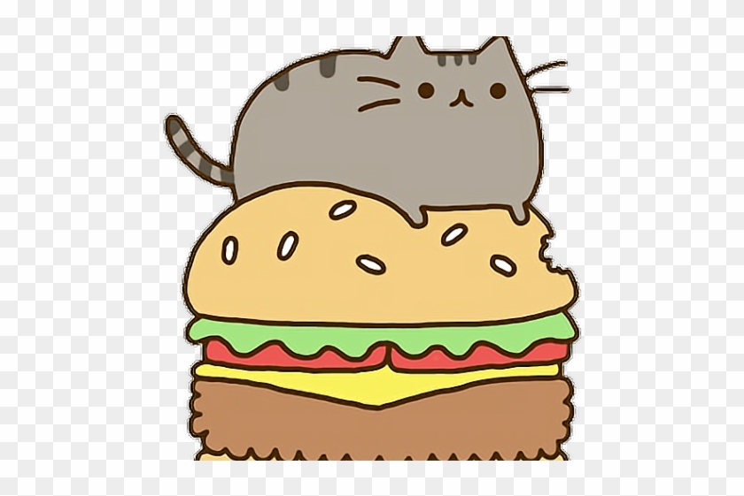 Eating Food Clipart Junk Food - Pusheen The Cat #1617270