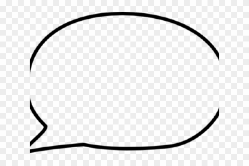 Speech Bubble Clipart Side - Circle #1617312