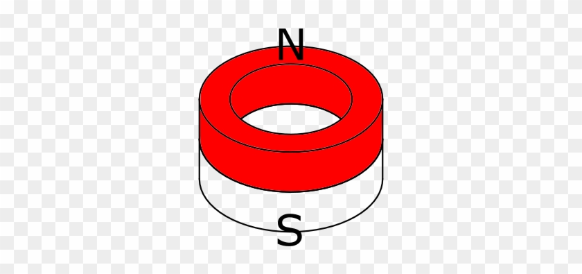 Ring Neodymium N36 23x12x7mm Ni Diametrically Magnetized - Circle #1617343