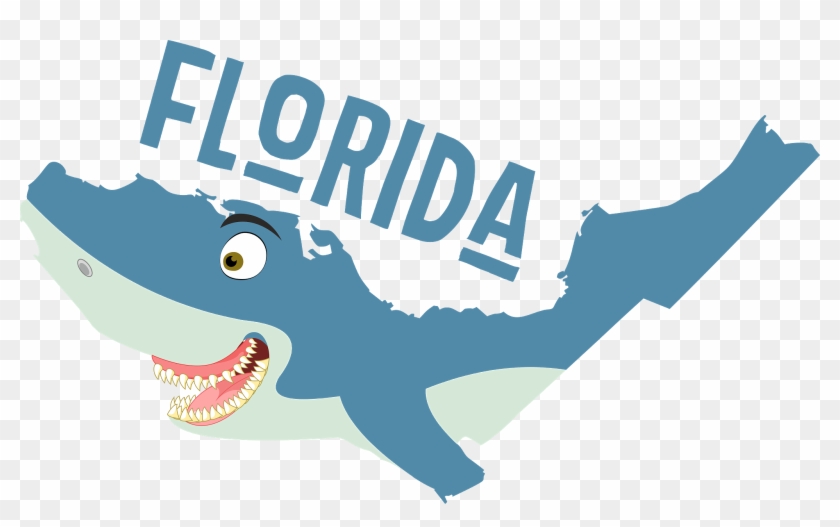 A Funny Map Of Florida - A Funny Map Of Florida #1617350