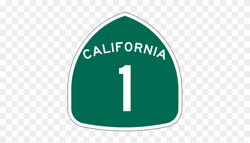 California 1 Png Png Images - California State Route 1 Sign #1617462