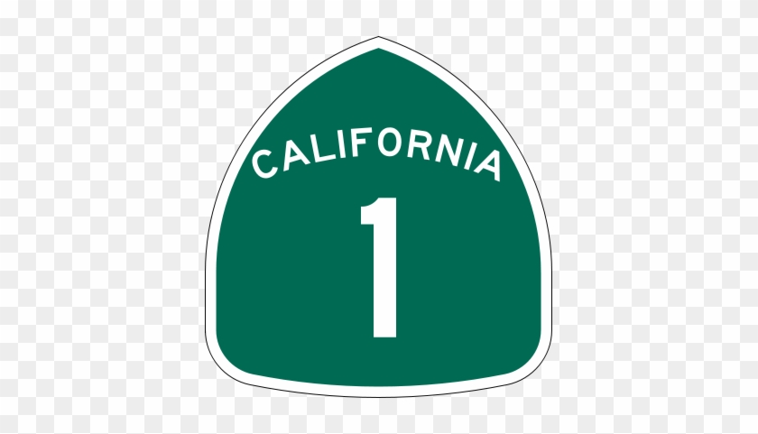 California 1 Png Png Images - California State Route 1 Sign #1617462