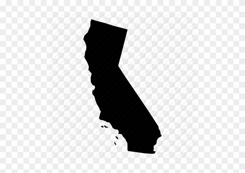 512 X 512 14 - Transparent Png California State Shape #1617463