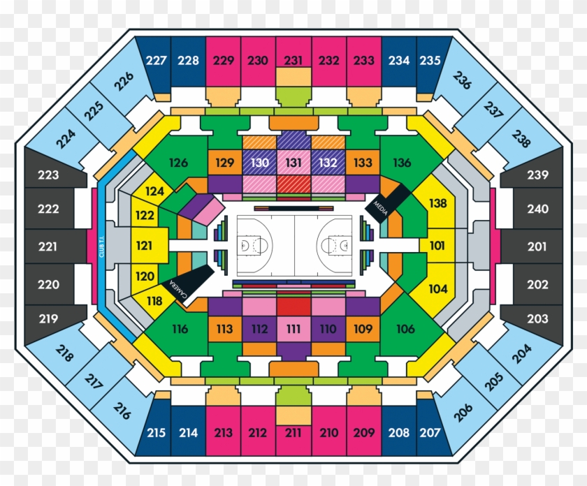 Timberwolves Seating Map - Timberwolves Season Tickets 2018 #1617485