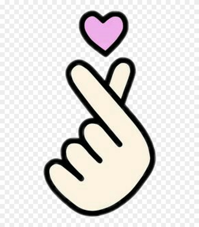 Finger Heart Sign Clipart #1617510